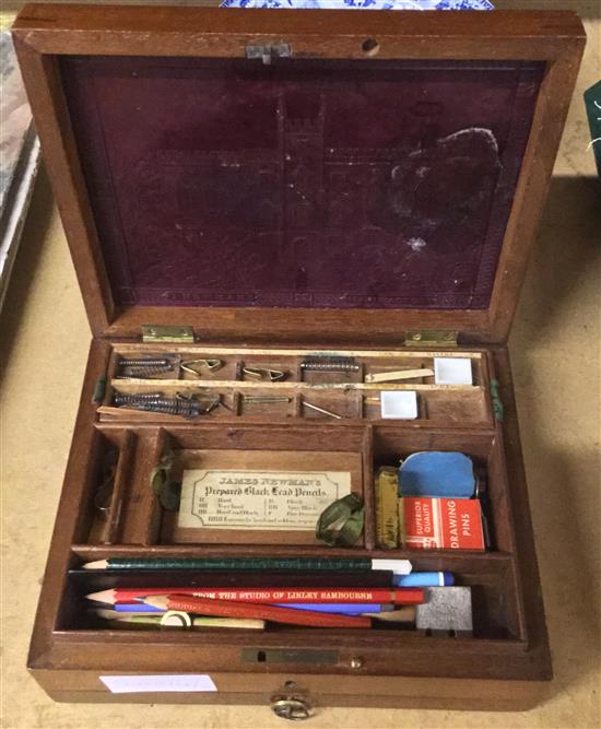 James Newman artists watercolour box